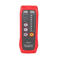 Traceur de câbles réseau intelligent UT683KIT avec détection longue portée de 500 mètres, résistance aux interférences CA, détection de fils sous tension UN/UT
