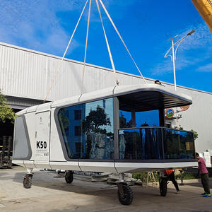 Cabaña de Tierra para Acampar al Aire Libre, Alojamiento y Desayuno, Casa de Cristal Móvil, Casa de Cristal Transparente, Cápsula Espacial Arca de Noé - Product Image 3