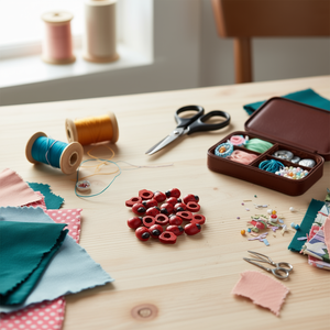 Accessorio in Legno a Forma di Scarabeo Ilan 10mm 24pz Decorazione Adesiva per Artigianato - Product Image 2