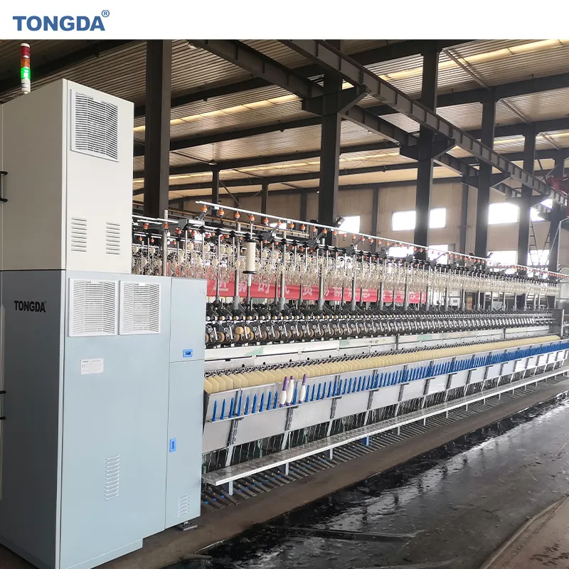 TONGDA FX516 sıcak satış keten ıslak Ring İplik makinası Fiber keten, keten SpunYarns, rami, kenevir