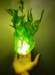 DAMAI Nuevo Accesorio Creativo de Bola de Fuego Flotante para Fiestas de Halloween, Cosplay, Adorno Decorativo y Decoración de Escenarios - Product Image 4