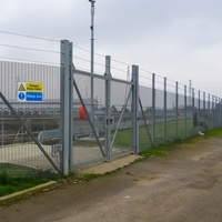 Clôture de sécurité 358 personnalisée de 2 mètres de haut, panneau galvanisé, cadre métallique haute sécurité pour clôture de ferme, modélisation 3D disponible