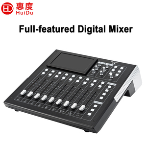 AE-S10 10-Channel Digital Mixer Professional Audio Console 7inch Touch Screen iPad WiFi <strong>Control</strong> <strong>DJ</strong> Stage Metal EQ <strong>Controls</strong> - Product Image 2