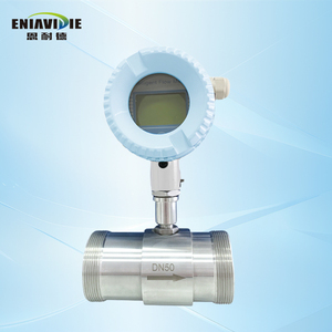 デジタル液体ディーゼル燃料水 4-20mA 出力 DN10 DN50 ステンレス製クランプフランジタービン流量計 OEM 0.5% 精度 - Product Image 5