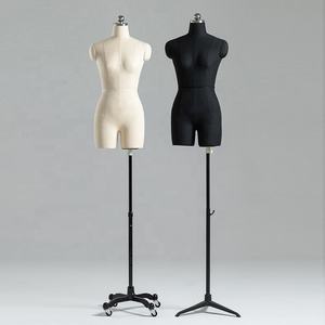 Woman Half Body Sewing Mannequin Tailors <strong>Dummy</strong> Half Body Tailoring Dress Form Mannequin With <strong>Magnetic</strong> Hand - Product Image 2
