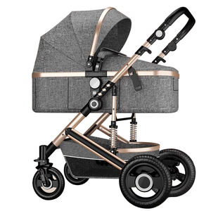 Vente en gros de poussettes pour bébés de Chine Poussette pour bébés 3 en 1 - Product Image 4