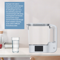 Bouteille d'eau hydrogénée personnalisée OEM 2000ppb 528Hz 639Hz 741Hz 852Hz 963Hz 174Hz 285Hz 396Hz 417Hz