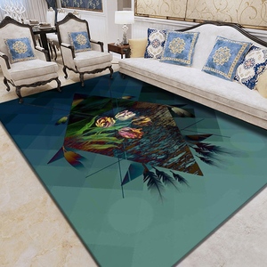 <span class=keywords><strong>Alfombras</strong></span> antideslizantes de lujo para muebles modernos, fundas y <span class=keywords><strong>alfombras</strong></span> con estampado 3d de flores para sofá, Hotel, sala de estar, <span class=keywords><strong>200x300</strong></span> - Product Image 4
