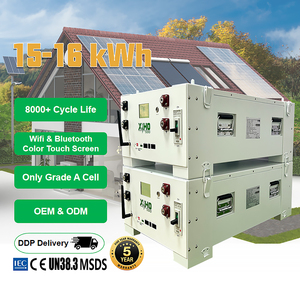 Xiho OEM ODM 51.2V 15kWh 16kWh <span class=keywords><strong>Type</strong></span> empilable 280Ah 314Ah Cellules Lifepo4 Système de stockage d'énergie solaire Batterie au <span class=keywords><strong>lithium</strong></span>-ion - Product Image 1