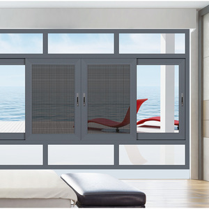 Finestre scorrevoli in alluminio per aula scolastica progetto ospedaliero a taglio termico profili anodizzati a polvere rivestiti prezzo di fabbrica - Product Image 3