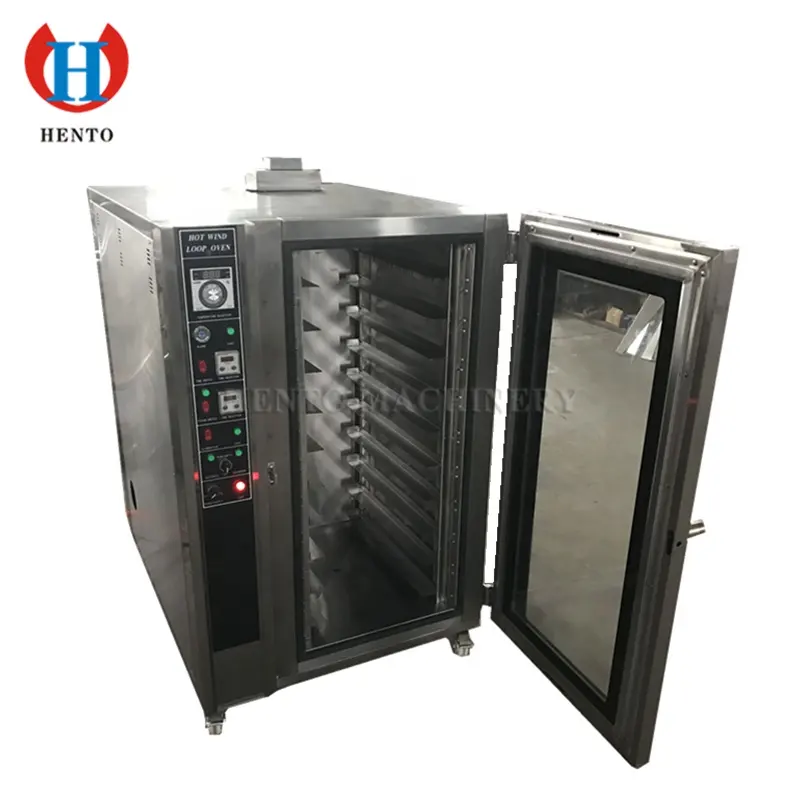 Horno para asar patos de alta salida, horno eléctrico de panadería, horno eléctrico de cocina