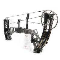 Arc composé en aluminium CNC 6061/7075, 356 ips, IBO 40-80 LBS, Prêt à l'emploi, Vente chaude, Vente en gros