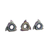 Plaquettes de coupe et de rainurage CVD PVD revêtues TGF32R TGF32L en carbure de tungstène pour outils de tournage CNC