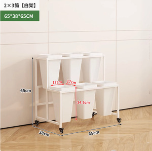 Giá để hoa di động, giá trưng bày đặc biệt cho xô hoa trong cửa hàng hoa, và giá hoa cưới nhiều tầng bằng sắt - Product Image 6