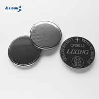 Batería de Litio Primaria de Manganeso Li/MnO2 de 3.0V con Botón, Marca LISUN LIXING