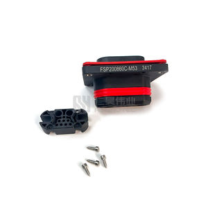 Connecteur hybride haute tension 2 broches + 8 broches prise et prise en plastique à angle droit pour Moto de puissance automobile - Product Image 4