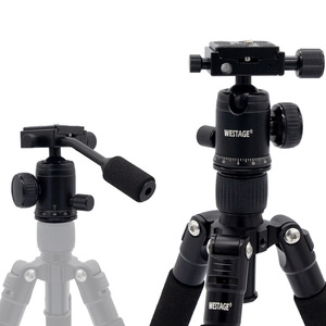 Westage <b>Panoramic</b> Tripod Head With Handle 360 Degree Rotation For Dslr <b>Camera</b> And Phone Photography - Product Image 2