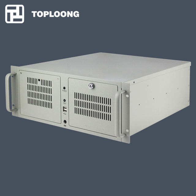 TOP610L TOPLOONG Factory Hot Sale OEM 4U Industrial Computer Cases Chassis ATX Power Supply Motherboard