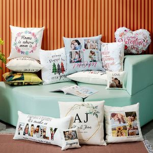 Pillow Case Wholesale Sublimation Textile Linen Natural Knitted Sustainable <strong>Plain</strong> Dyed Home Decor Seat Sublimation <strong>Cushion</strong> <strong>Cover</strong> - Product Image 4