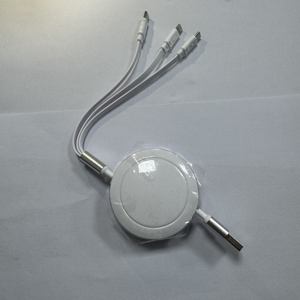 كابل هاتف محمول 3 في 1 بشعار مخصص يو إس بي هاتف سريع الشحن يو إس بي مايكرو نوع سي كابل تاريخ أندرويد سلسلة متعددة الأسلاك - Product Image 4