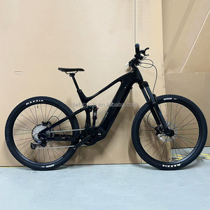Bicicleta Eléctrica Cyctrac Em10 de Fibra de Carbono de Alto Módulo, Motor M560 de 48v 500w, 12 Velocidades, 27.5/29 Pulgadas, E-MTB Em10 (m6100/12s+m560/500w) - Product Image 1