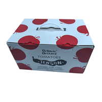 Boîte cadeau en forme de tuile avec poignée de vente directe du fabricant