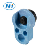 Adaptateur de connecteur automobile Ninghua, mâle/femelle, avec couvercle d'étanchéité, joint environnemental PA66+GF, certifié IATF16949
