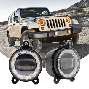 3.5 inch Led mắt thiên thần đèn sương mù 40 Wát công suất cao IP68 offroad lái xe đèn cho LADA <span class=keywords><strong>priora</strong></span> 2170 Chevrolet Niva Gazelle SUV ATV - Product Image 6