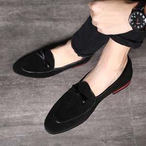 Talla 37-48/6-14 Mocasines <span class=keywords><strong>de</strong></span> cuero genuino Calzado <span class=keywords><strong>DE</strong></span> BODA cómodo <span class=keywords><strong>Zapatos</strong></span> <span class=keywords><strong>de</strong></span> <span class=keywords><strong>vestir</strong></span> <span class=keywords><strong>de</strong></span> fondo rojo para hombres - Product Image 4