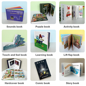 Libro Parlante Programmabile Personalizzato a Basso Prezzo con Copertina Rigida e Cartone per l'Apprendimento dei Bambini con Modulo Sonoro - Product Image 6