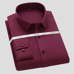 Camicia da uomo all'ingrosso <span class=keywords><strong>Non</strong></span> in ferro nuova camicia da lavoro antirughe a manica lunga - Product Image 6
