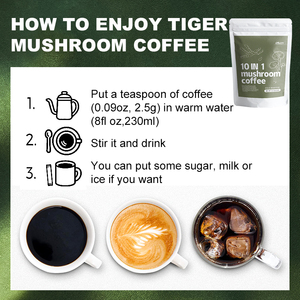 AMULYN 10 Kinds of Mushroom Blended <strong>Coffee</strong> OEM Mushroom <strong>Coffee</strong> - Product Image 2