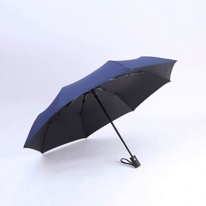 Parapluie pliant personnalisé à ouverture automatique, logo imprimé sur mesure, pour le soleil et la pluie - Product Image 1