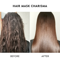 Label pribadi rambut keriting diputihkan, perawatan rambut keratin rusak, pabrik terakhir grosir