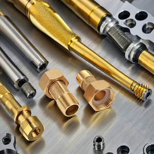 Piezas de Acero Inoxidable Mecanizadas con Precisión Personalizada, Perforación, Micromecanizado, Brochado CNC, Componentes de Latón Hechos a Mano para la Industria - Product Image 4