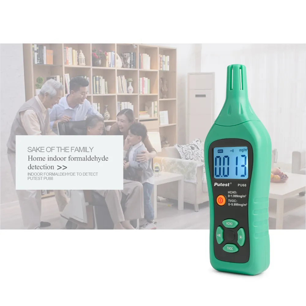 OEM ODM TVOC CO2 Formaldehyde detektor pm 2.5 meter indoor outdoor luft verschmutzung sensor air qualität monitor