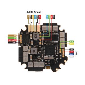 Holybro Kakute G4 AIO 35A ESC (Am32) Piezas de Drones de Carreras DIY, Sistema de Radio RC de Largo Alcance, Accesorios de Batería, Plástico - Product Image 3