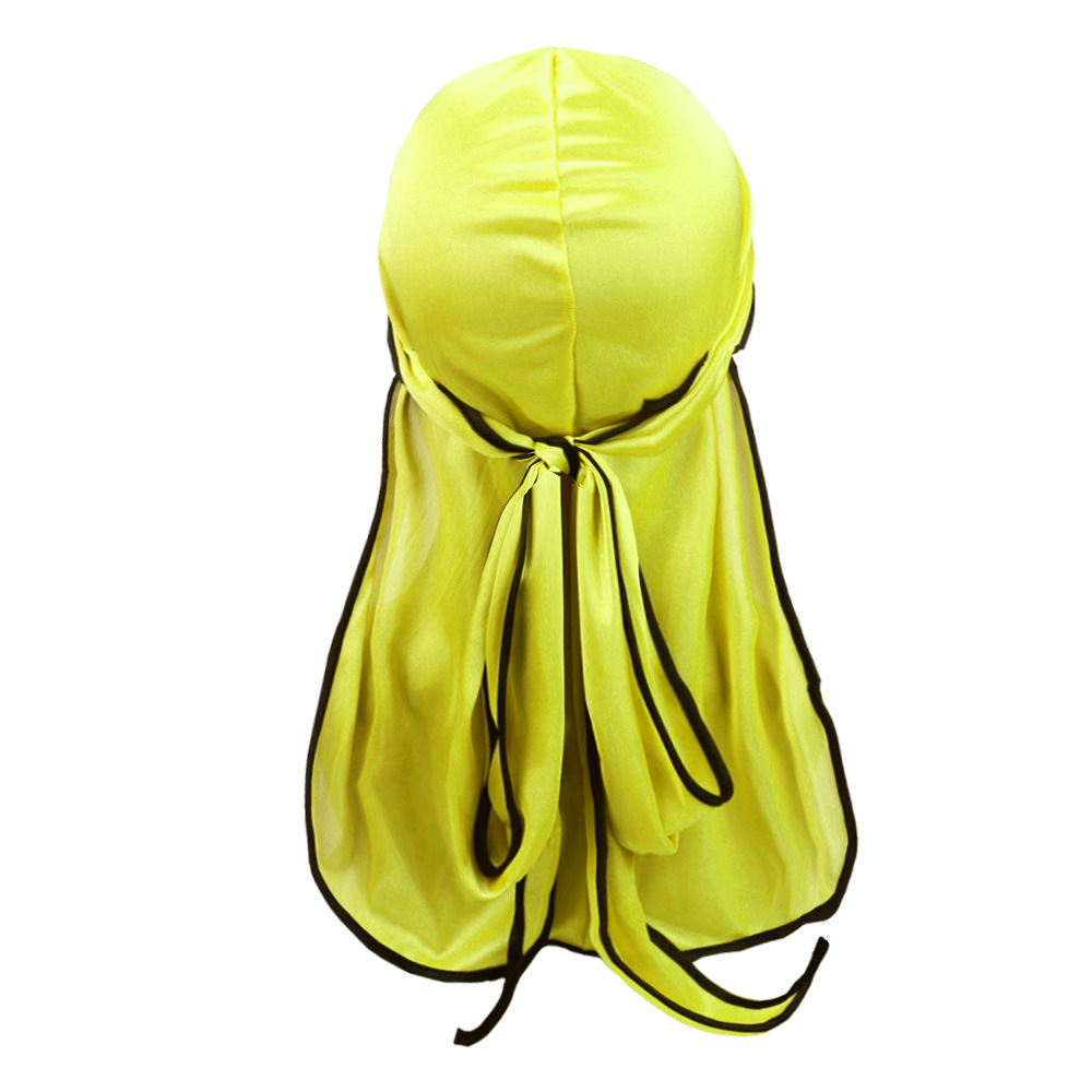 Yellow with black edges
