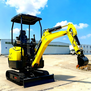 Mini Excavadora de 1 y 2 Toneladas en Oferta, Excavadora para Jardín y Granja con Motor Kubota, Aprobada por la EPA y la CE, Suministro de Fábrica, Diseño Compacto - Product Image 1