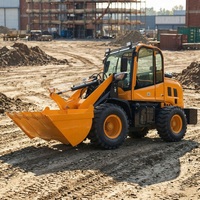 Meistverkaufter Kleiner Radlader Euro 5 CE EPA Landwirtschaftlicher Hydraulischer Diesel-Minilader Erdbewegungsmaschine