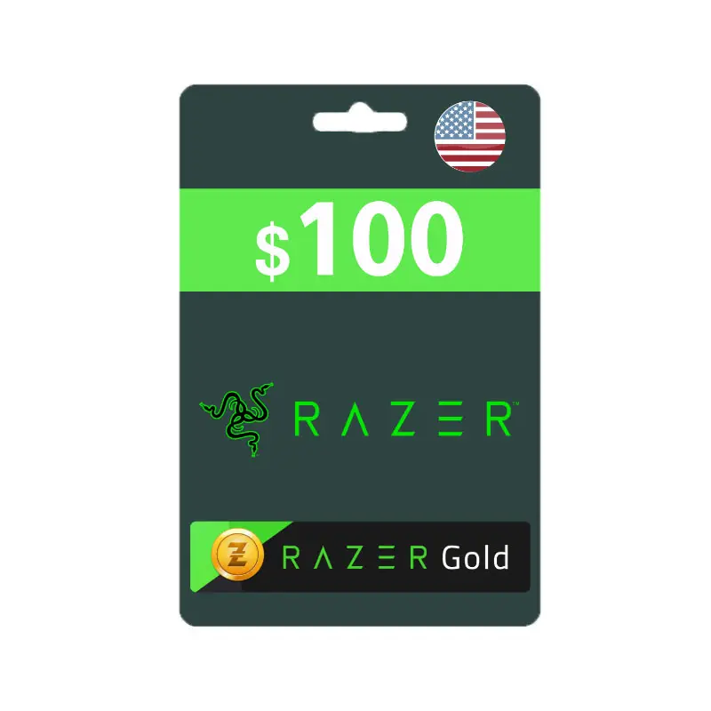 50USDリージョンrixty/Razer Gold US PIN