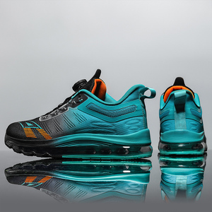 Chaussures de sport pour homme, logo de marque personnalisé, taille plus EU 47 48, semelle intégrale, coussin d'air, maille respirante, chaussures de course décontractées pour homme - Product Image 4
