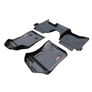 Tapis de sol imperméables pour pick-up, tapis de voiture <span class=keywords><strong>3D</strong></span> en TPE, tapis de sol pour Hilux Revo Vigo Ranger DMAX - Product Image 2