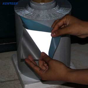 थोक चांदी फिल्म कपड़ा कपड़ा HTV चिंतनशील विनाइल रोल रिलेक्टिव हीट ट्रांसफर - Product Image 6