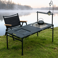 Ensemble de thé pour le camping, théière avec filtre et tasse pour table IGT en plein air, pique-nique, heure du thé