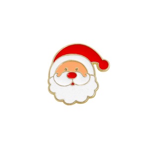 Mignon Père Noël Guirlande Elk Ange Renne Broche Broches De Noël Émail En Vrac Étiquettes Vêtements Veste Décoration Métal Artisanat - Product Image 5