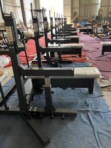 Máquina de Prensa Ajustable SK con Soporte para Almacenamiento de Discos de Pesas, Equipo de Fitness Comercial, Set Profesional para Gimnasio - Product Image 5