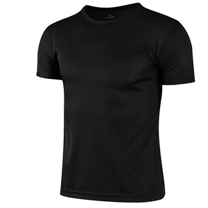 IStapromo Gifts T-shirt pour homme à manches courtes en polyester tricoté, design personnalisé, couleur unie, coupe classique, anti-boulochage, séchage rapide - Product Image 3
