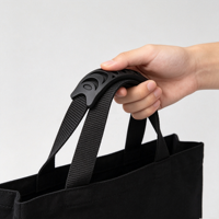 Poignées tubulaires souples en plastique de haute qualité avec languette de suspension pour ceintures de 25 mm, sacs à main, bagages, sacs fourre-tout, sacs d'ordinateur et accessoires de sangle