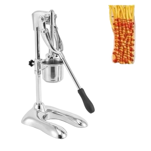 Máquina Manual para Hacer Papas Fritas Largas y Grandes, de Acero Inoxidable, para 30 Porciones, Máquina Comercial para Procesar Alimentos - Product Image 2
